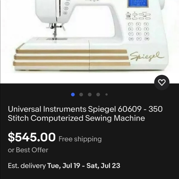 Spiegel Sewing Machine🎁 - Picture 2 of 10
